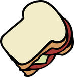 sandwich clipart canstock1127651
