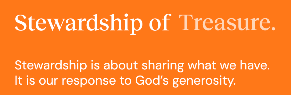 2026 Parish Stewardship Treasure Parish web banner Eng 954x312